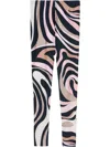 EMILIO PUCCI EMILIO PUCCI PRINTED NYLON LEGGINGS