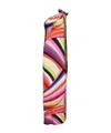 Pucci Printed One-shoulder Dress