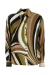 Pucci Emilio  Women Printed Silk Shirt
