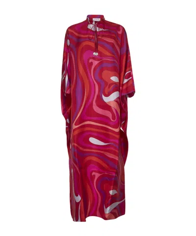 Emilio Pucci Printed Tie-dye Dress