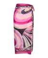 Pucci Printed Cotton Pareo Skirt