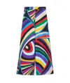 Pucci Iride-print Pants In Multicolor