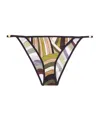 Pucci Iride Elasticated Waistband Bikini Sets In Multi
