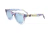 EMILIO PUCCI EMILIO PUCCI EP0054 92X WOMEN'S SUNGLASSES - BLUE FRAME, 51MM