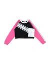 Pucci Toddler Girl T-shirt Fuchsia Size 6 Cotton, Elastane In Pink