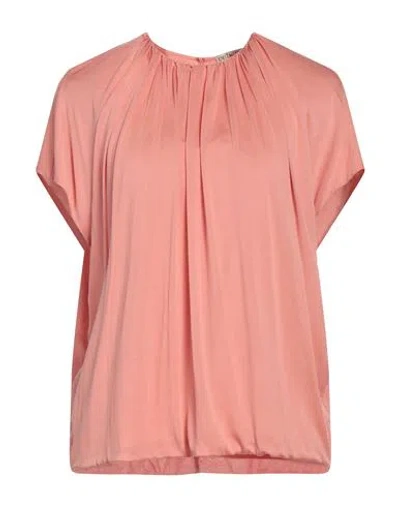 Emilio Pucci Woman Blouse Salmon Pink Size 12 Viscose