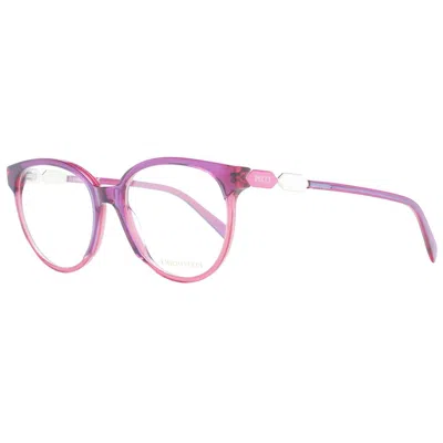 Emilio Pucci Purple Women Optical Frames In Pink