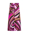 Pucci Iride Printed Silk Twill Palazzo Pants In Multicolor