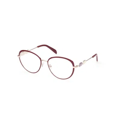 Pucci Red Metal Frames