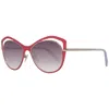 Pucci Red Metal Sunglasses