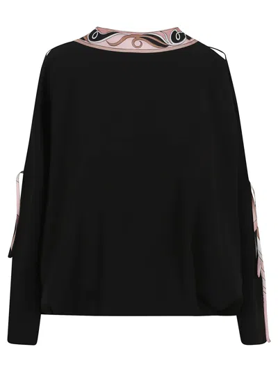Emilio Pucci Relaxed Silhouette Open Back  Shirt