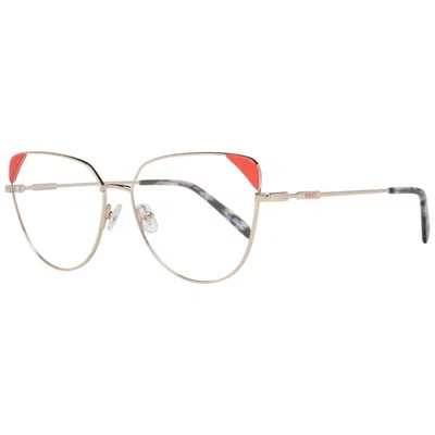 EMILIO PUCCI ROSE GOLD WOMEN OPTICAL FRAMES