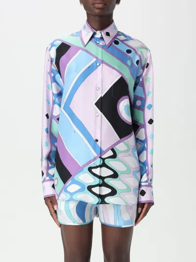 Emilio Pucci Shirt  Woman Color Gnawed Blue