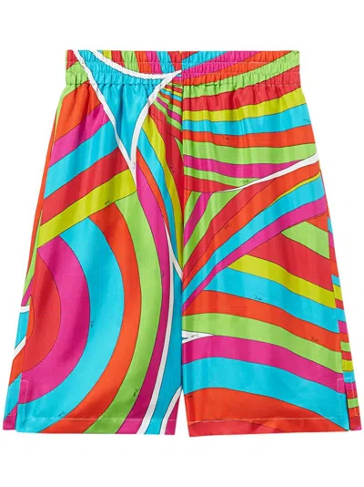 Emilio Pucci Shorts - Silk Twill