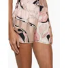Emilio Pucci Silk Shorts With Abstract Pattern And Elastic Waistband