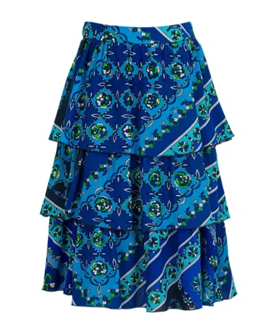 Emilio Pucci Skirts Blue