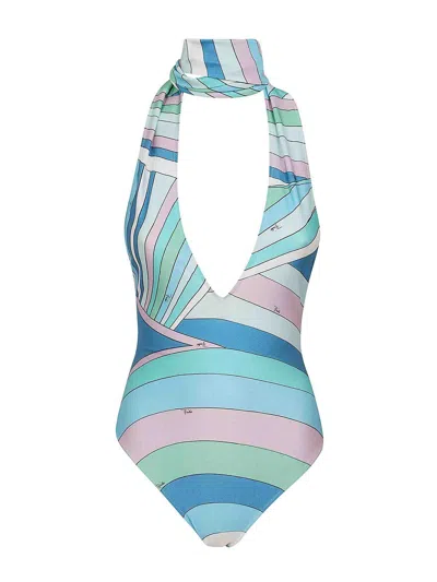Emilio Pucci Swimsuit In Multicolour