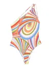Pucci Swimsuit In Multicolour