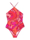 Pucci Swimsuit In Red