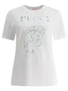 Emilio Pucci Cotton T Shirt With Logo