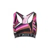 Emilio Pucci Abstract Print Crop Top In Multicolour