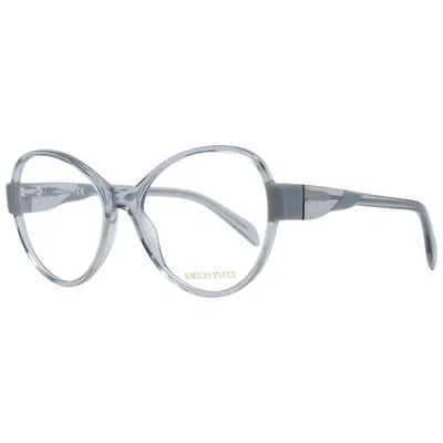 Emilio Pucci Transparent Women Optical Frames In Multi