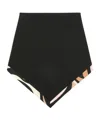 Pucci Triangle Mid Skirt In Black