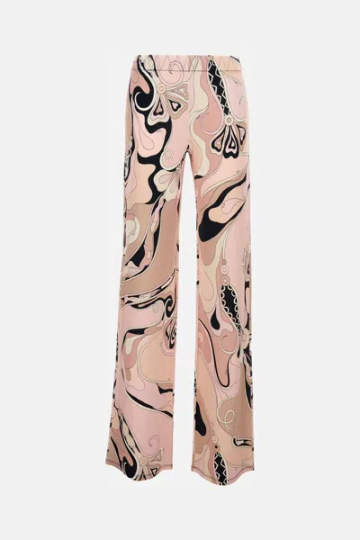 Emilio Pucci Trousers Jersey Satin