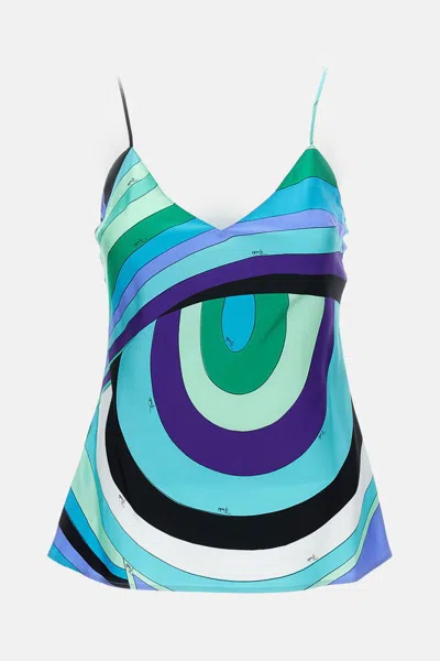Emilio Pucci Twill Top