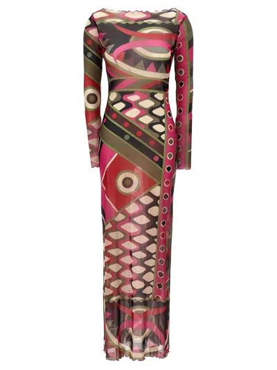 Emilio Pucci Vivara Dresses Multicolor