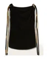 Pucci Vivara-knot Top In Black