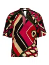 Pucci Vivara Print Top In Multicolour