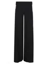 Shop Emilio Pucci Wide-leg Trousers In Virgin Wool And Silk