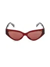 Pucci Women's 56mm Cat Eye Sunglasses In Brown