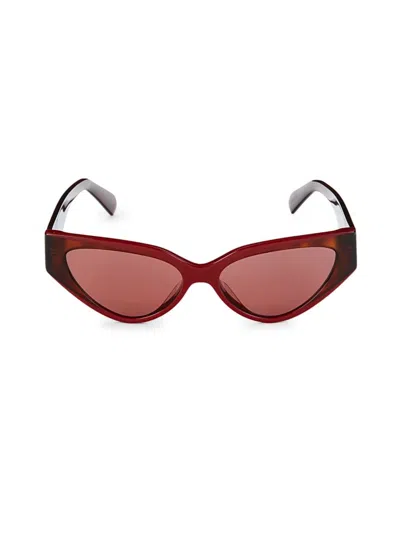Pucci Women's 56mm Cat Eye Sunglasses In Brown