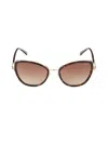 Pucci Women's 57mm Cat Eye Sunglasses In Havana