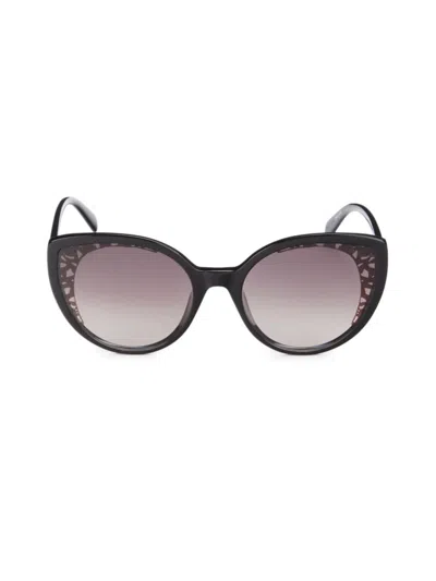 Emilio Pucci Women's 58mm Cat Eye Sunglasses In Black