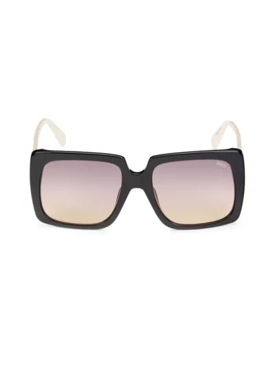 Emilio Pucci Women's 58mm Square Sunglasses In Neutral