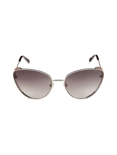 Emilio Pucci Women's 61mm Butterfly Sunglasses In Metallic