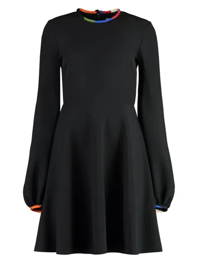 Emilio Pucci Women's Crepe Dress In Black