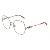 Pucci Gray Women Optical Frames In Metallic