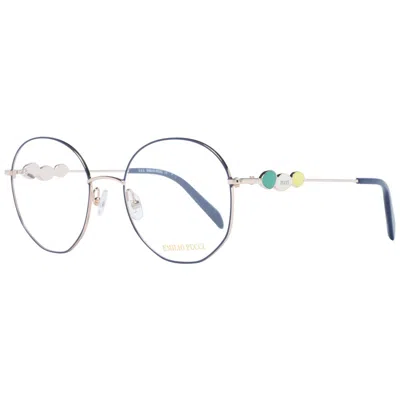 Pucci Women Optical Women's Frames In Blue