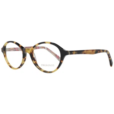 Emilio Pucci Women Optical Women's Frames In Brown