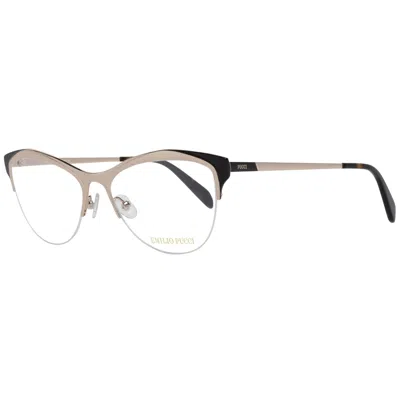 Pucci Women Optical Women's Frames In Gold