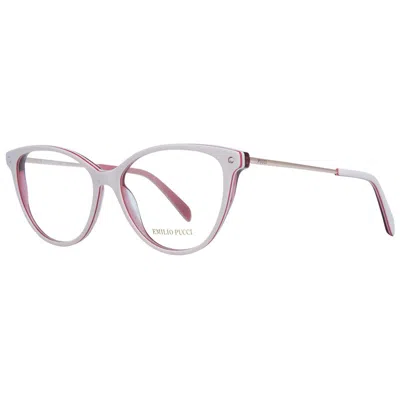 Emilio Pucci Women Optical Women's Frames In Pink