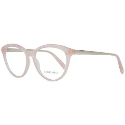 Emilio Pucci Women Optical Women's Frames In Pink