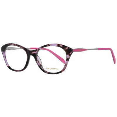 Emilio Pucci Women Optical Women's Frames In Purple