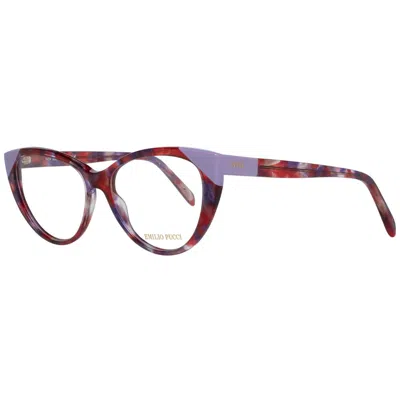 Emilio Pucci Women Optical Women's Frames In Purple