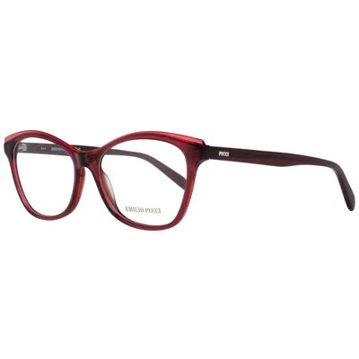 Emilio Pucci Women Optical Women's Frames In Red