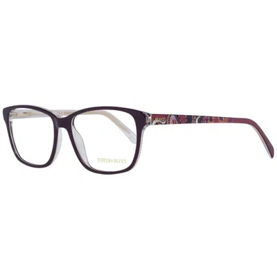 Emilio Pucci Women Optical Women's Frames In Purple